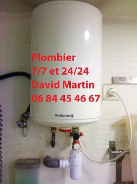 David MARTIN, Apams plomberie Ecully, pose et installation de chauffe eau De Dietrich Ecully, tarif changement chauffe électrique Ecully, devis gratuit